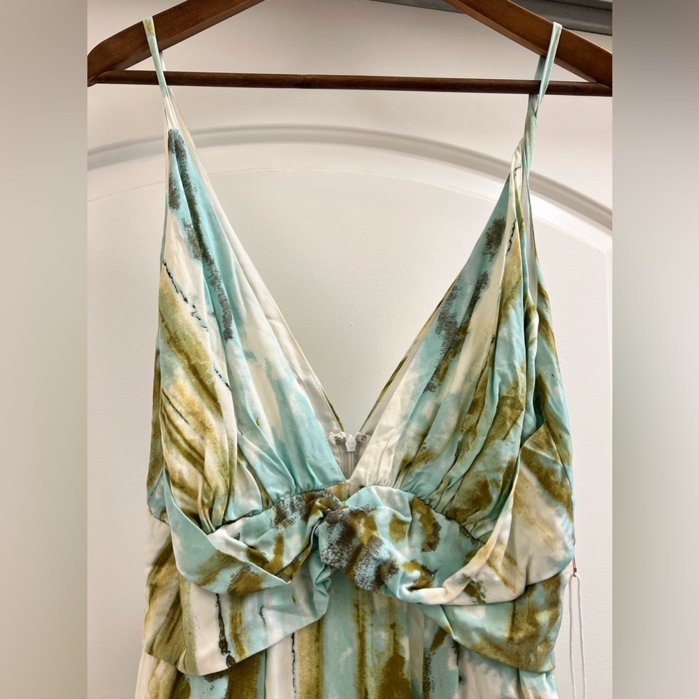NWT Luxxel Pattern Maxi Beach Dress - Picture 4 of 9